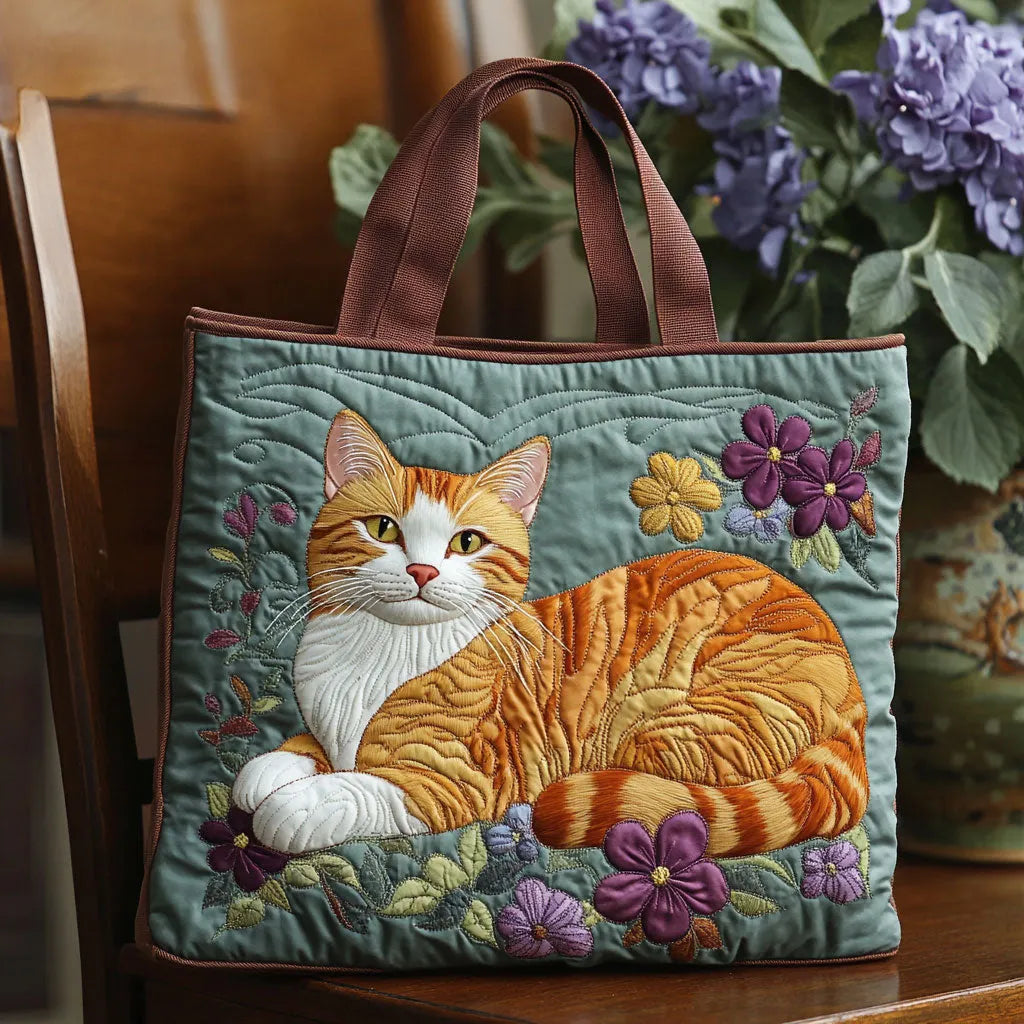 Artisanal Bag - Orange Cat