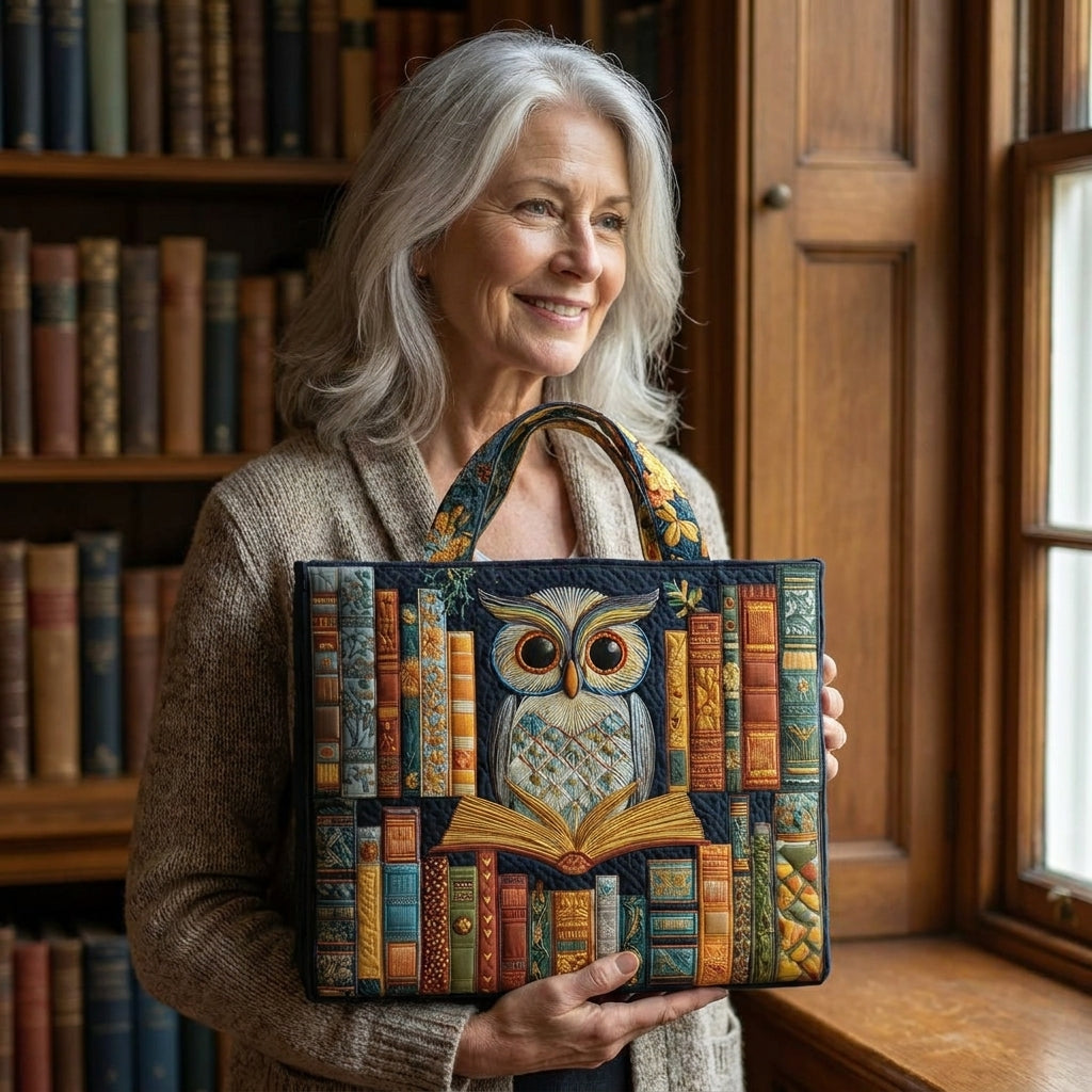 Artisan Tote - Owl and Vintage Books
