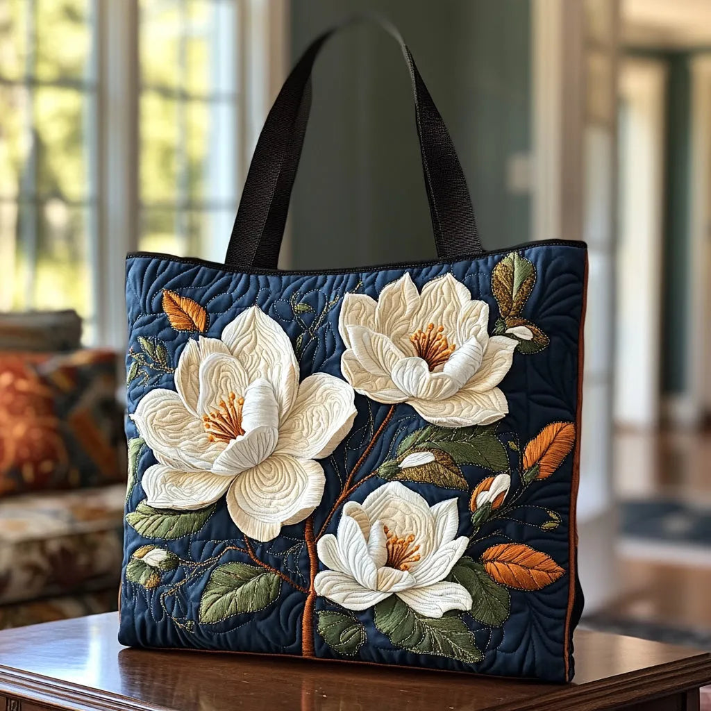 Artisan Quilted Bag - Delicate Magnolia