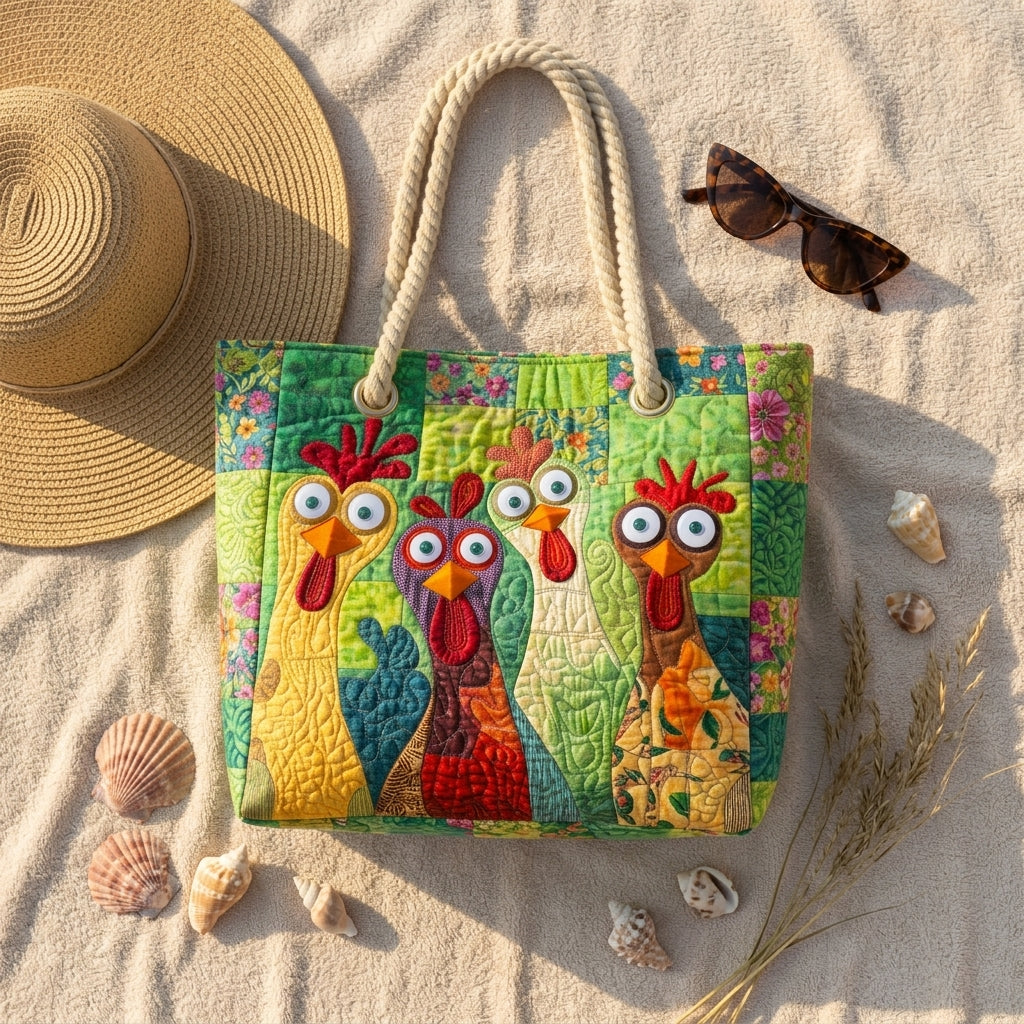 Beach Bag - Funky Chicken