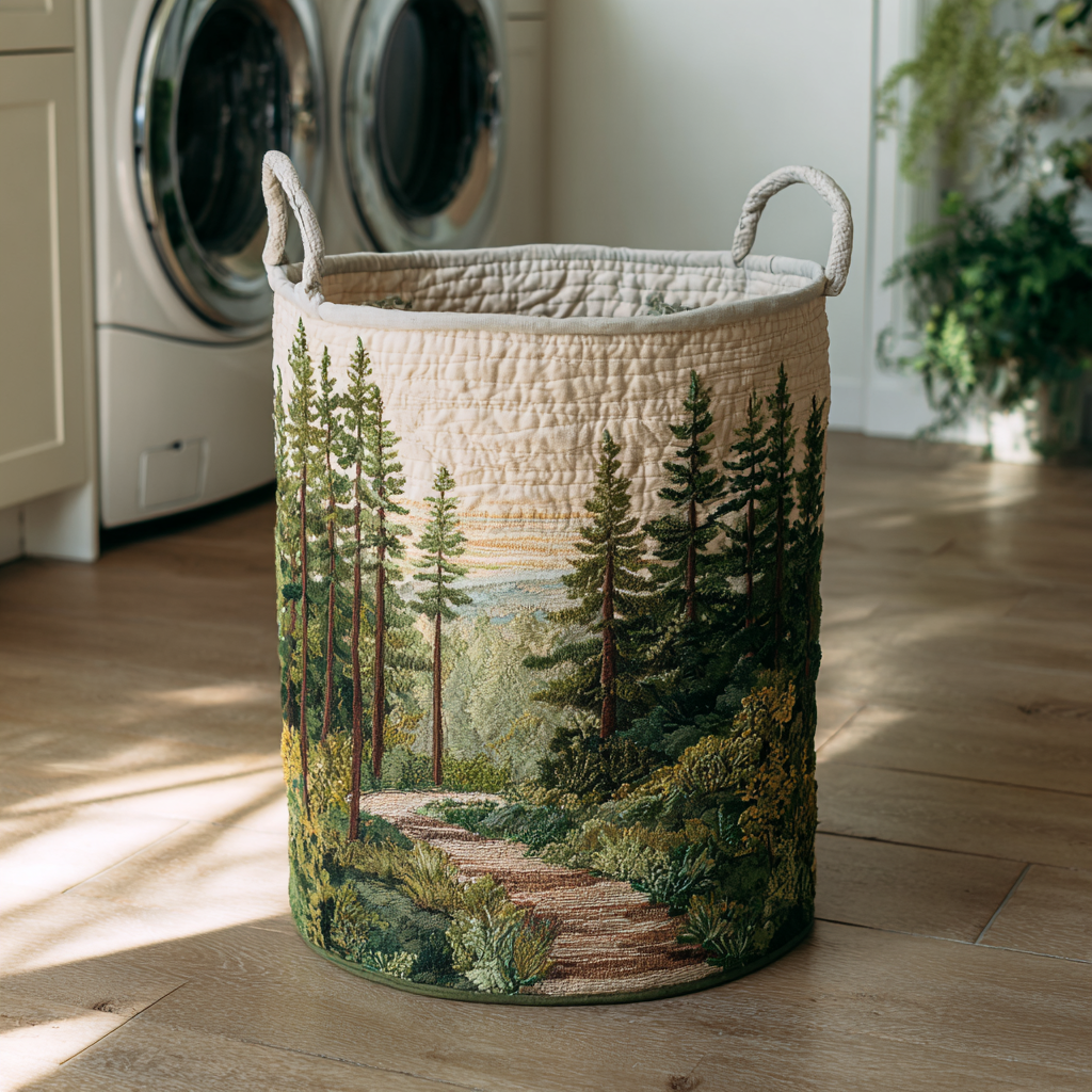 Naomi | Forest Laundry Basket