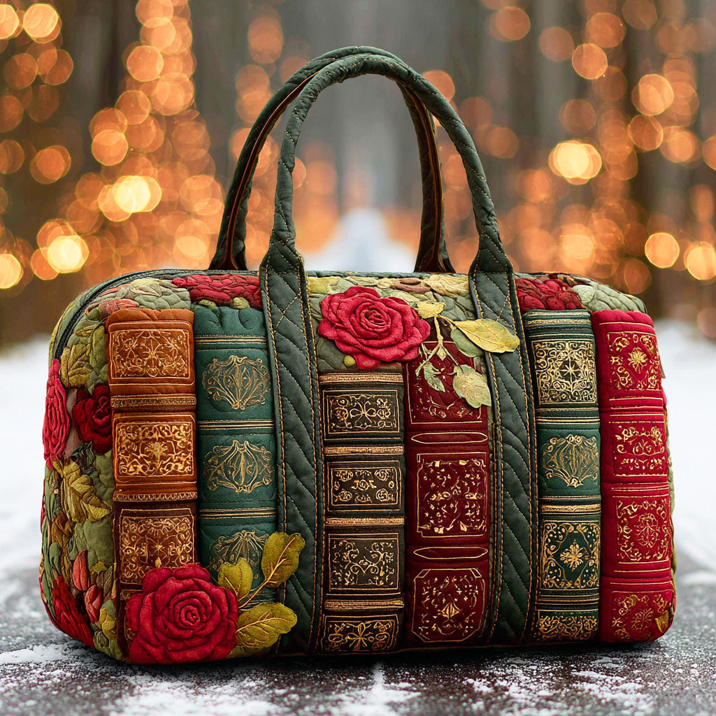 Magic Pages Quilted Duffle Bag