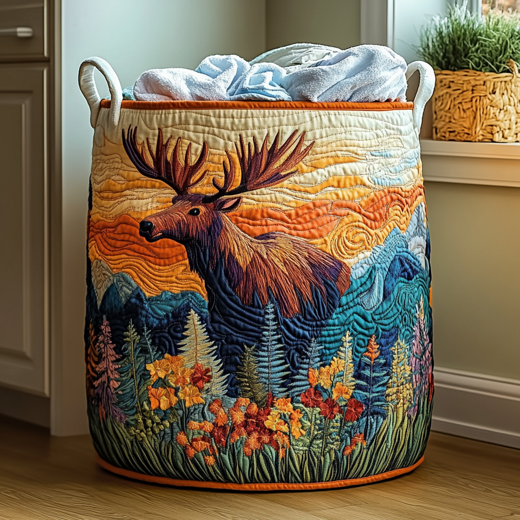 Naomi | Forest Laundry Basket