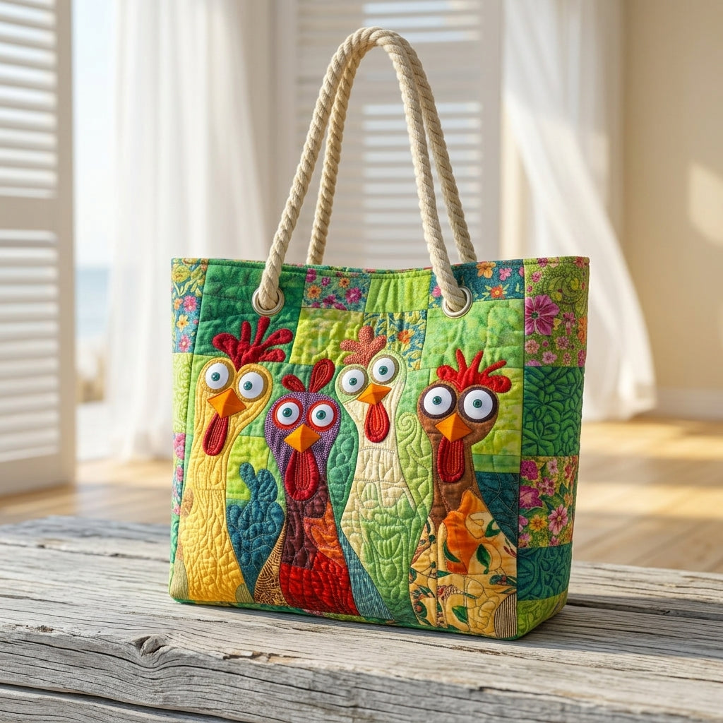 Beach Bag - Funky Chicken