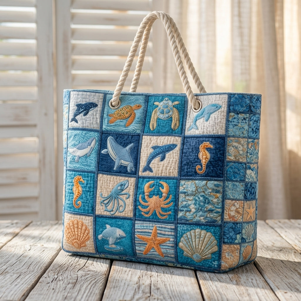 Beach Bag - Marine Life