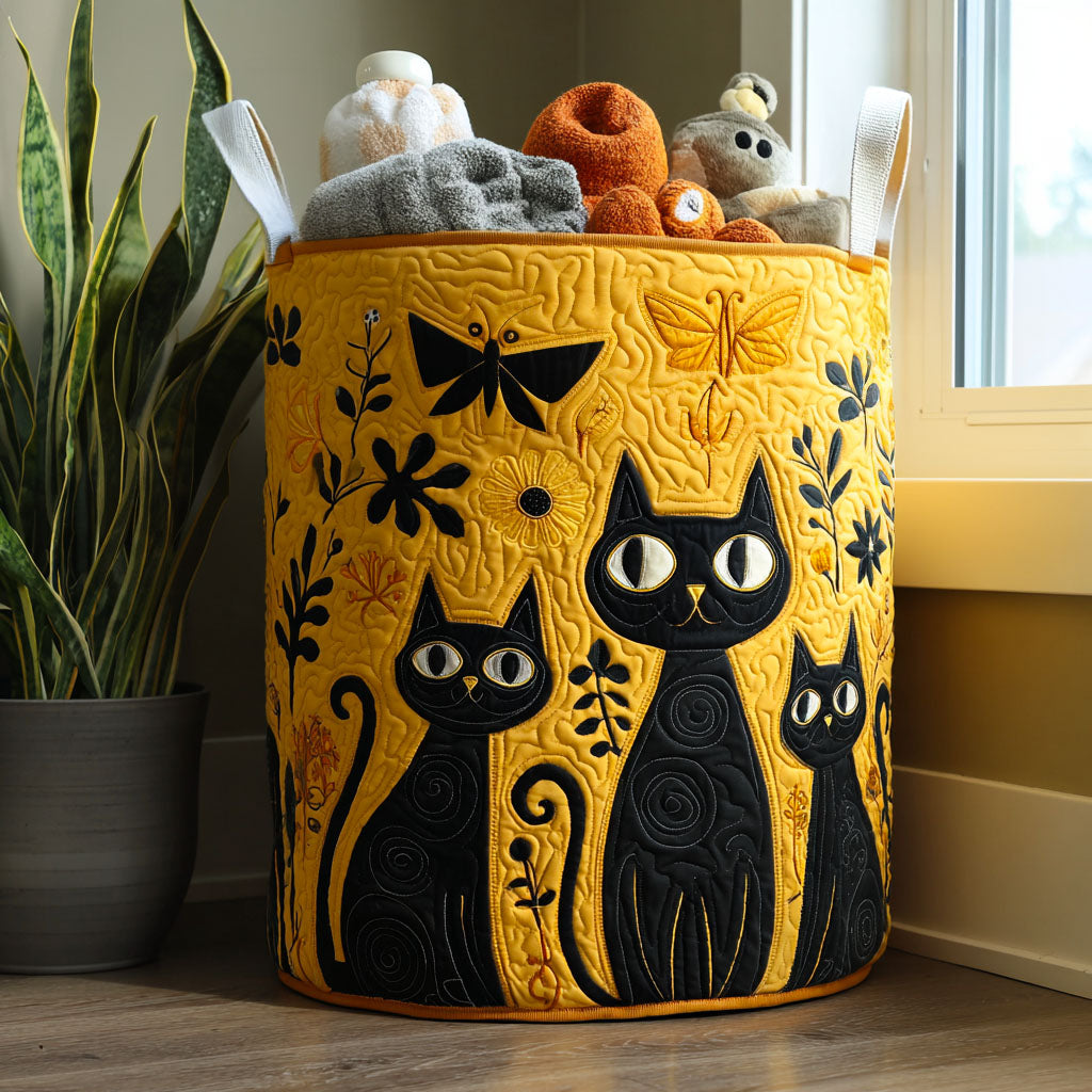 Luna | Cat Design Laundry Basket