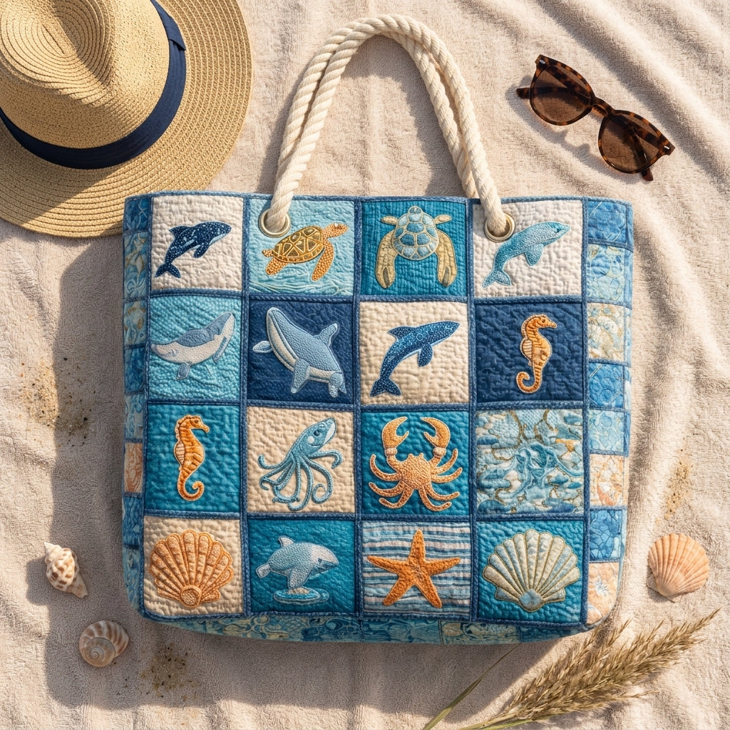 Beach Bag - Marine Life