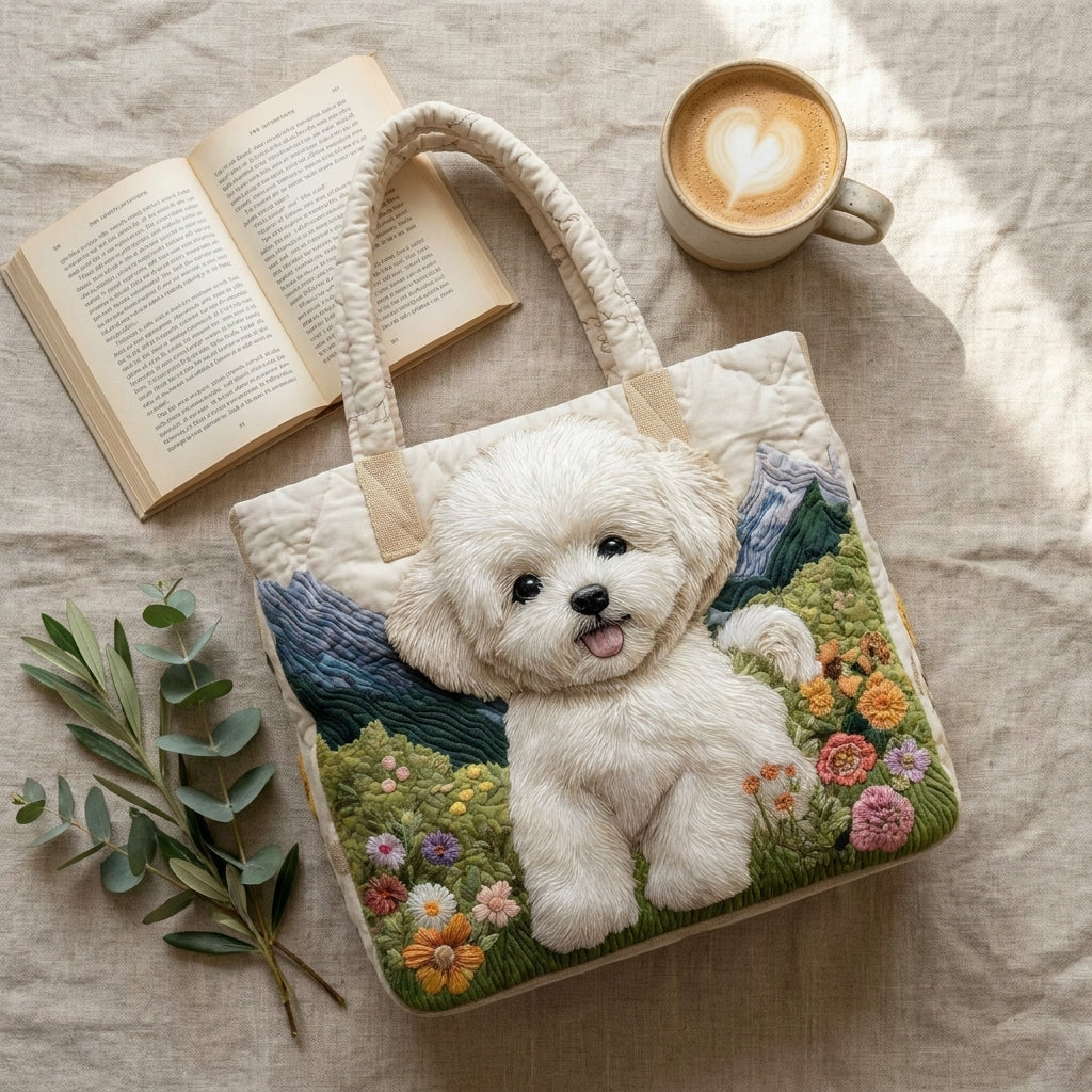 Artisan Quilted Bag - Enchanted Dog