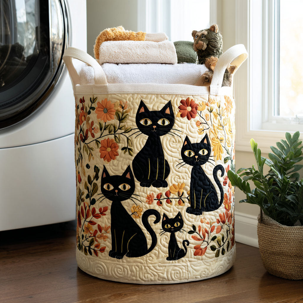 Luna | Cat Design Laundry Basket