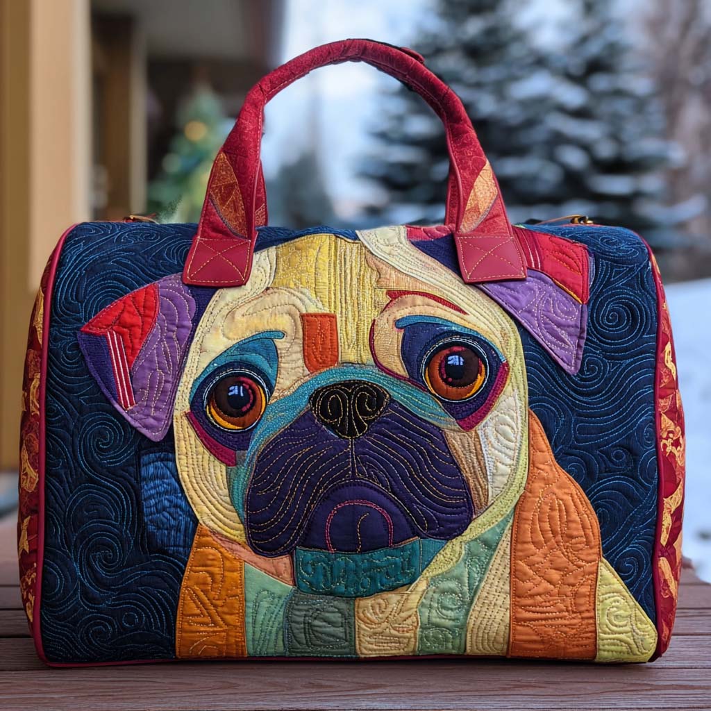 Chubby Cheeks Quilted Duffle Bag