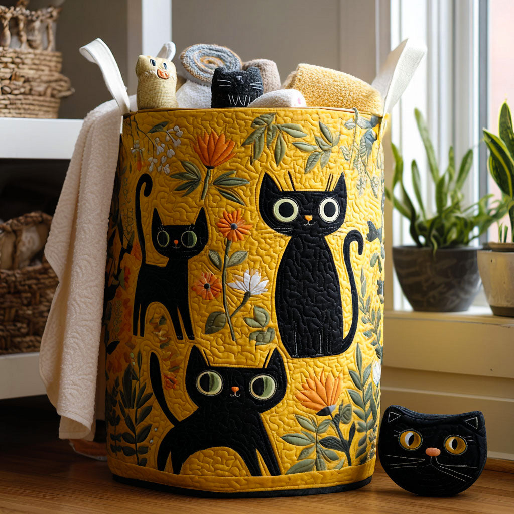 Luna | Cat Design Laundry Basket