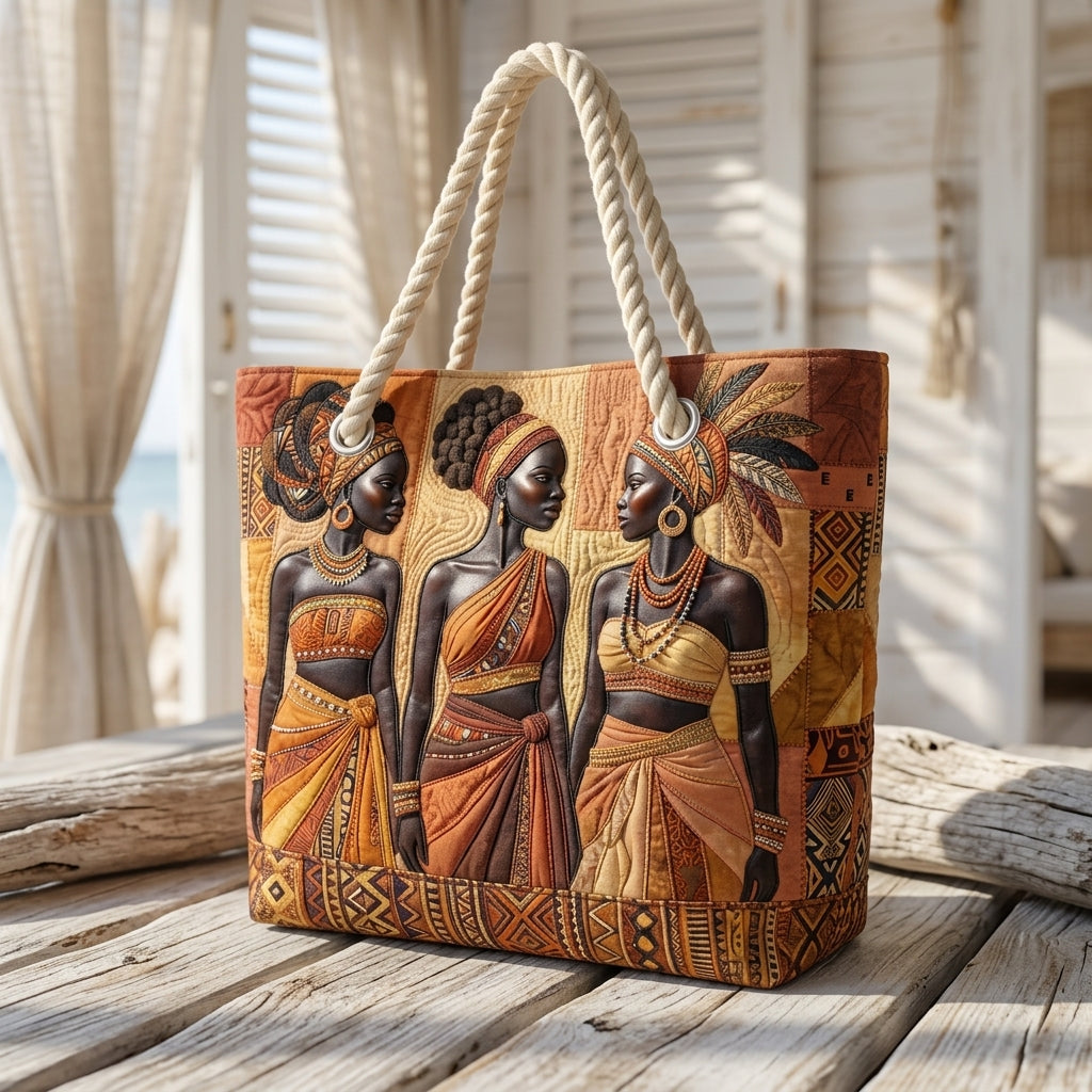 Beach Bag - Melanin Queens Glow
