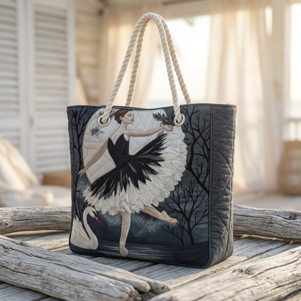 Beach Bag - Elegant Ballerina