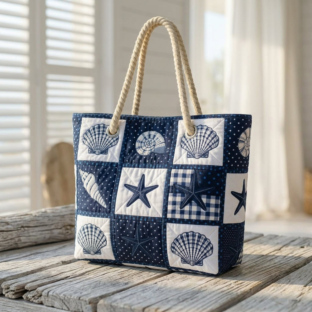 Beach Bag - Serenity of Shells