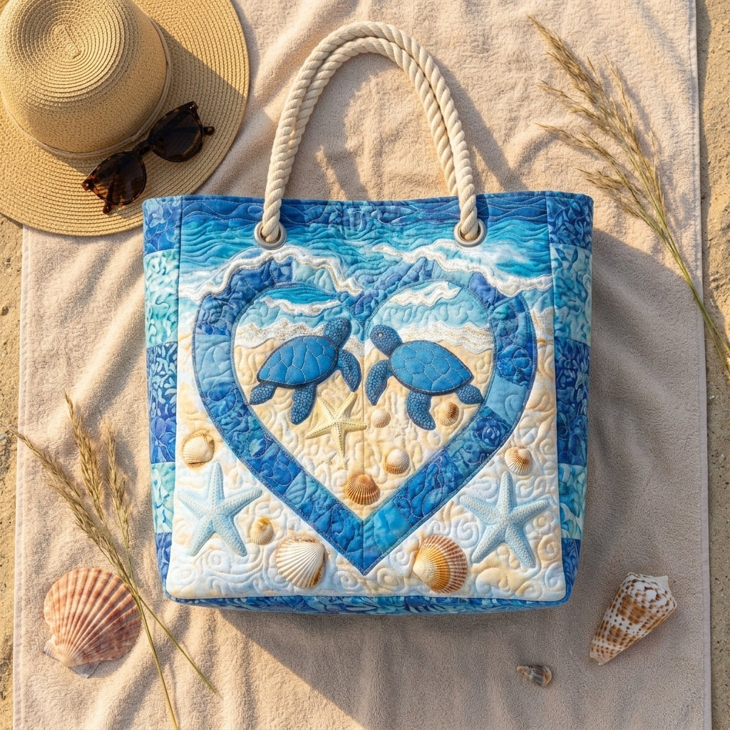 Beach Bag - Turtle Serenity