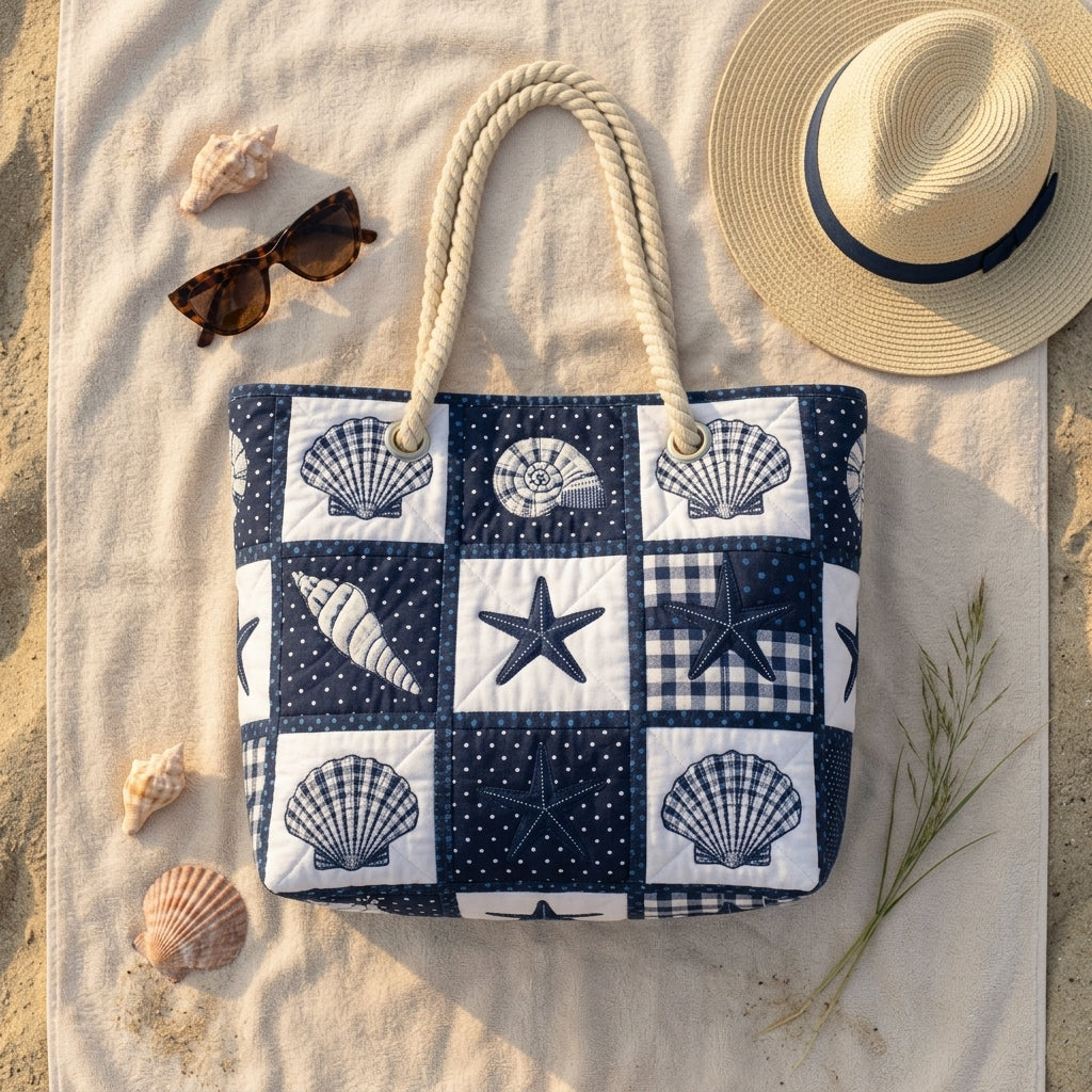 Beach Bag - Serenity of Shells