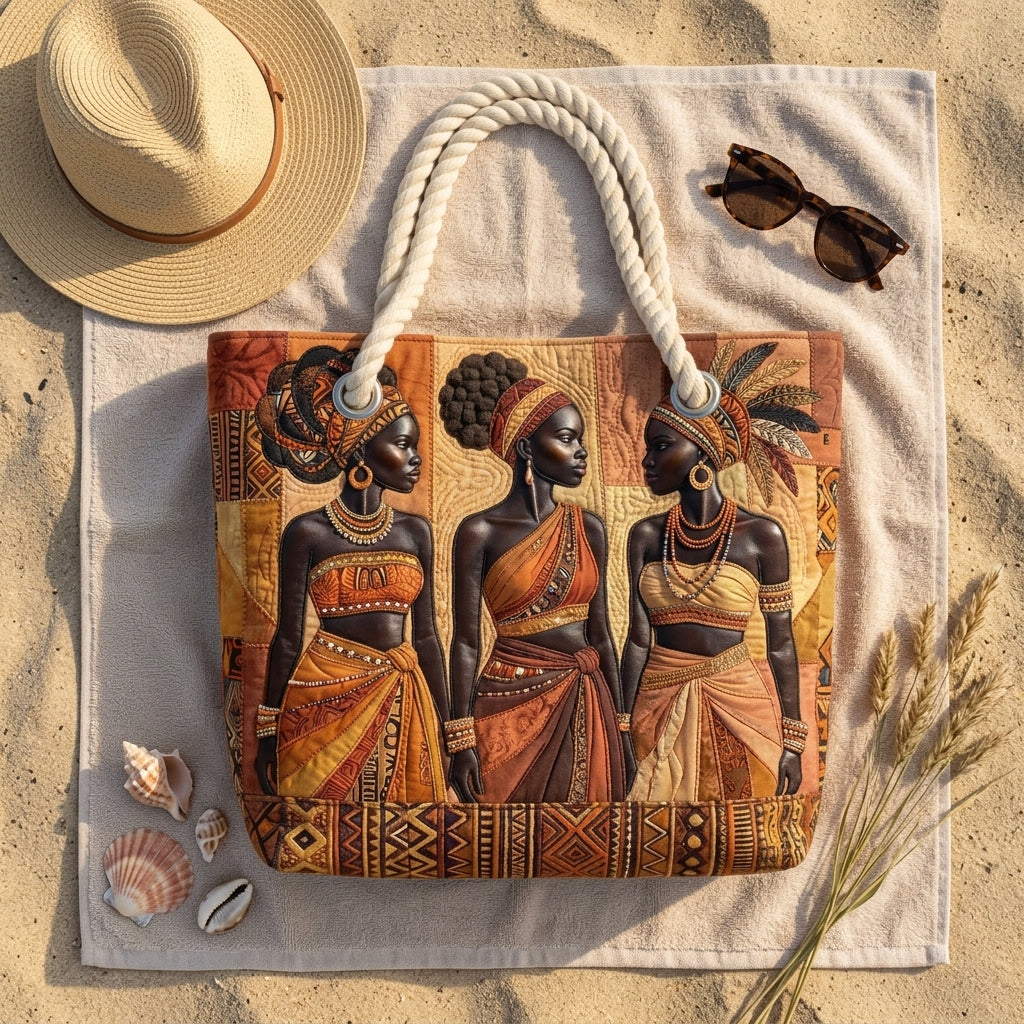 Beach Bag - Melanin Queens Glow