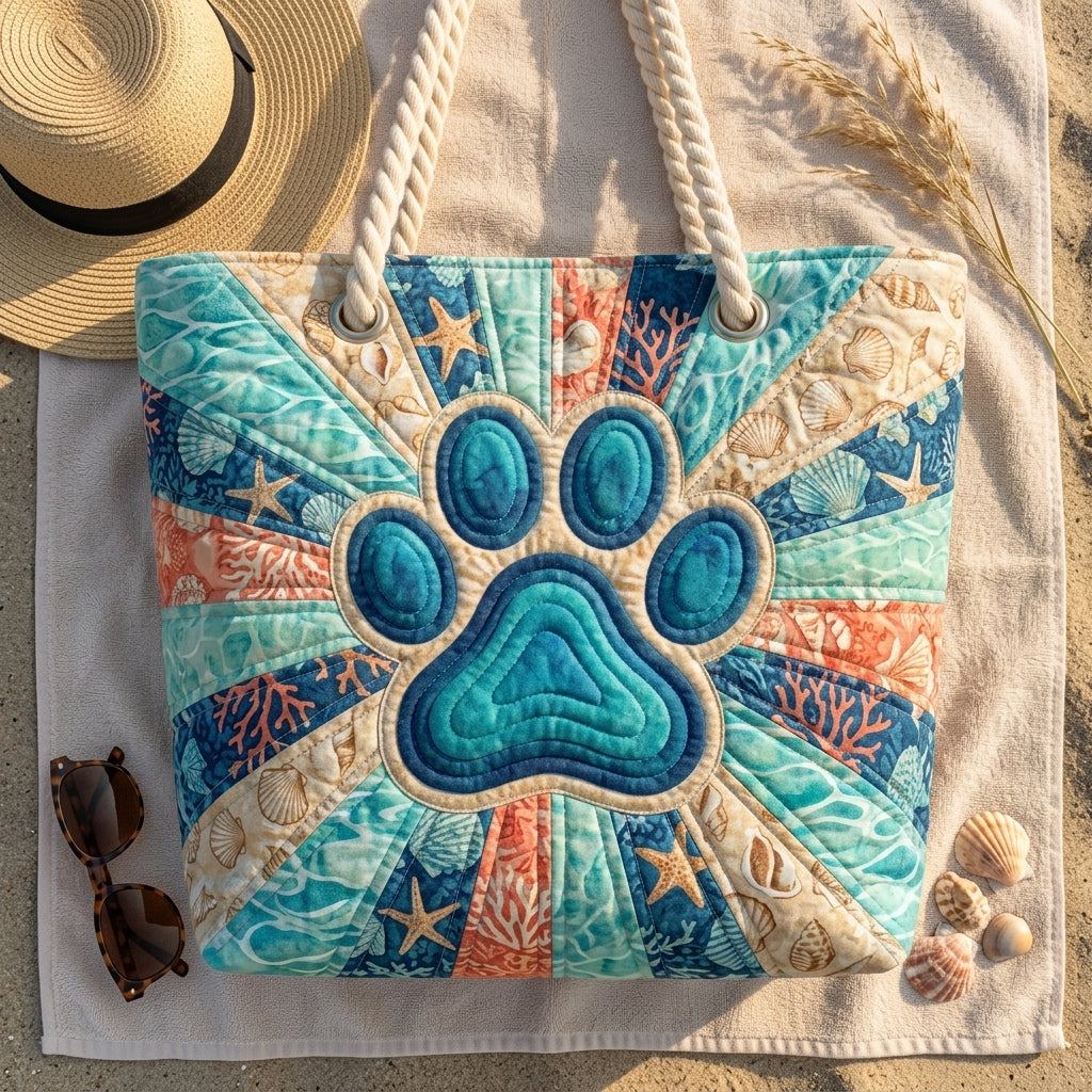 Beach Bag - Paw Print