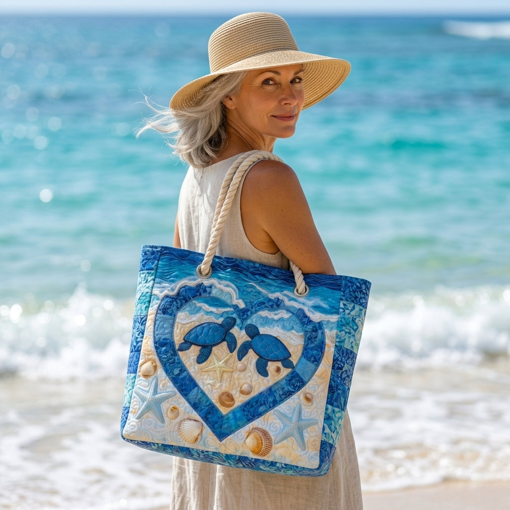 Beach Bag - Turtle Serenity