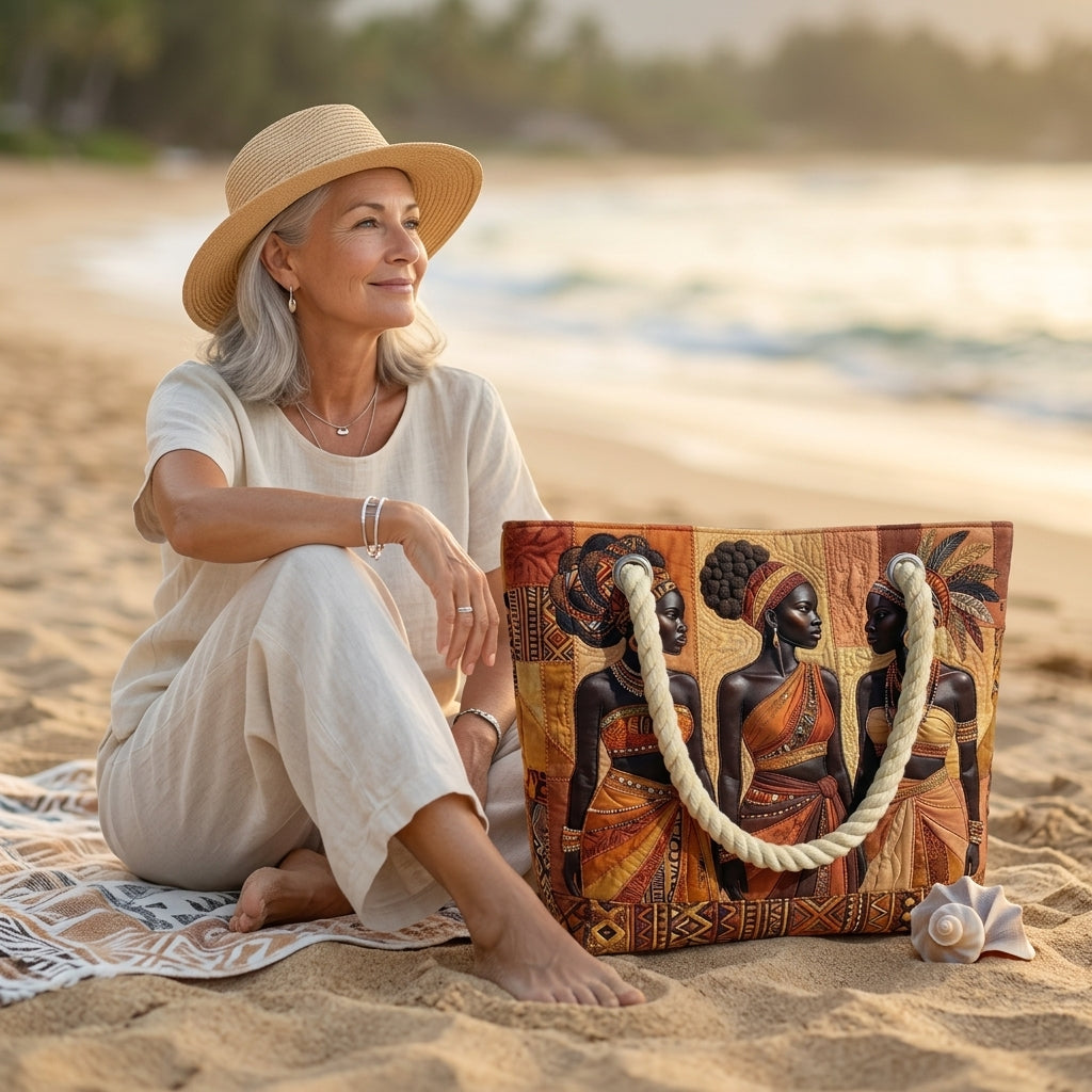 Beach Bag - Melanin Queens Glow