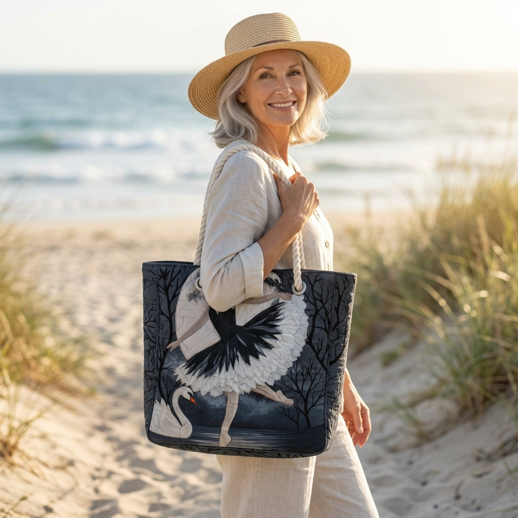 Beach Bag - Elegant Ballerina